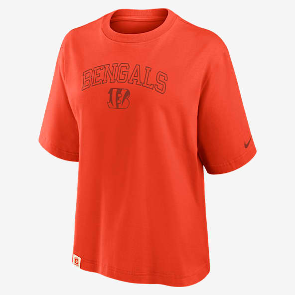 売れ筋商品|||ナイキ カットソー トップス レディース Women's Orange Cincinnati Bengals Velocity Performance T-Shirt Orange Women's Nike Orange Cincinnati Bengals Sideline Velocity